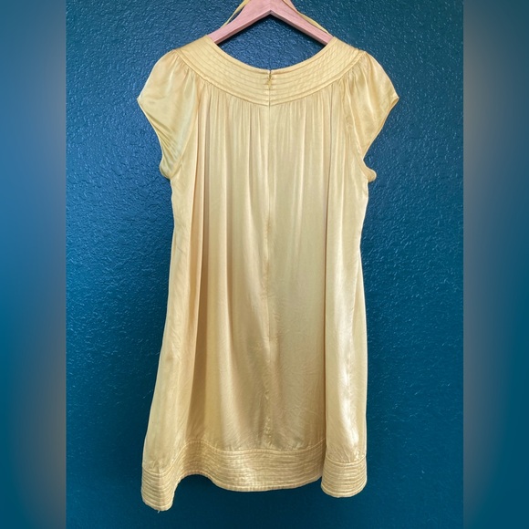 ANTONIO MELANI 🔆Yellow Shift Dress size 12 - used condition - Picture 9 of 10